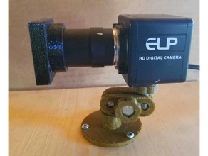 Camera montare telecamera 3d print model - Mito3D