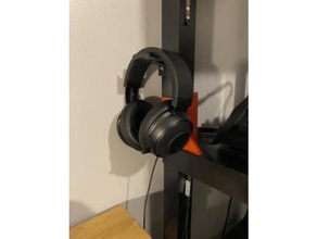 fone ouvido cabide recinto audio fones suporte ficar pé 3d print model - Mito3D