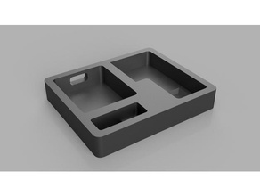 gopro charger desk organizer camera charger desk gopro organizer 3d print model - Mito3D