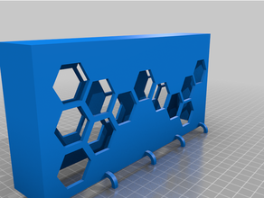 piolo tavola contenitore organizzazione pannello forato 3d print model - Mito3D