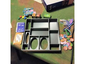 remember trip organizer games boardgame boardgames accessories inserts box insert 3d print model - Mito3D
