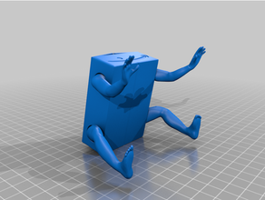 blursed meme 3d printing art cursed funny test toy 3d print model - Mito3D