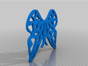 butterfly animals 3d print model - Mito3D