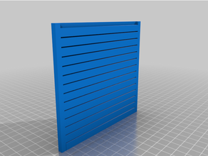 holzwand woodwall 3d printing 3d print model - Mito3D