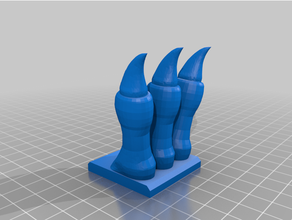 ender 3 dragões garras 3d impressora partes 3d print model - Mito3D