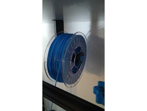 soporte bobinas 3d impressora acessórios crialidade ender 3 filamento 3d print model - Mito3D