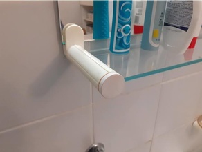 substituição plugue estante banheiros banheiro 3d print model - Mito3D