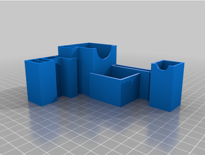 banheiro organizador 3d print model - Mito3D