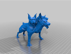 cerberus - school runescape games dog mythology oldschoolrunescape oldschool osrs video game 3d print model - Mito3D