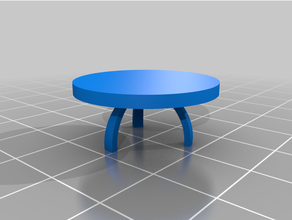 mesa peque decor 3d print model - Mito3D