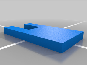 barra apoyo decor 3d print model - Mito3D