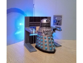 Dalek transmat model mobilya doktor Dalekler dr 3d print model - Mito3D