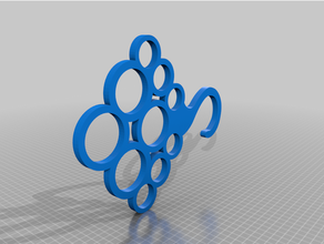 eşarp askı organizasyon dolap organizatör Kulp destek raf 3d print model - Mito3D