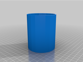 cotton container household supplies 3d print model - Mito3D