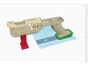 simples esquecimento blaster carrinhos placa identificação adereços 3d print model - Mito3D
