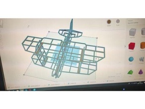 rc monstro tensor 3d avião impressão 3d print model - Mito3D