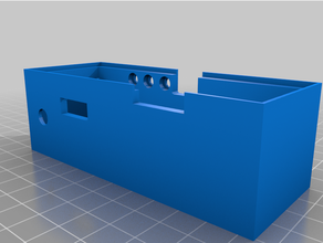 t beam caixa cobrir bainha oled baro faça Stratux ttgo 3d print model - Mito3D
