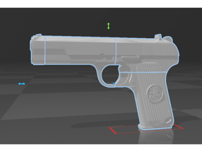 genere 54 nero stella Morte pistola spada arte in linea s2 costume OGM sao sao2 3d print model - Mito3D