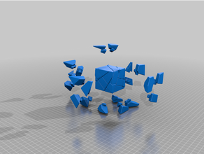 pi ces du fantasma cubo 3d impresión 3d print model - Mito3D