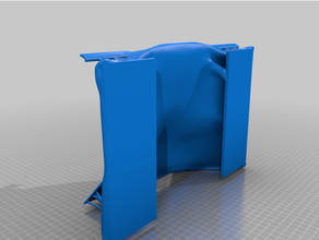 macbook air stand generatives design gadgets 3d print model - Mito3D