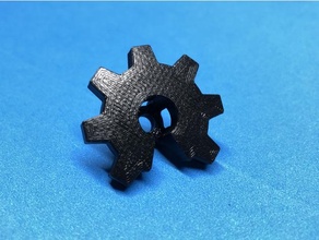 open source hardware logo extruder knob 3d printer parts creality ender 3 3d print model - Mito3D