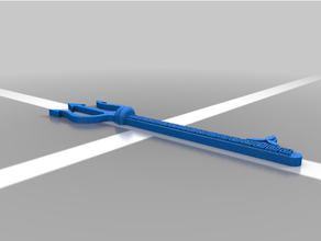 Poseidon anahtar 3d print model - Mito3D