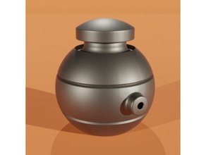cute grenade props 3d print model - Mito3D