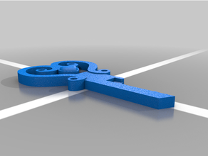 aphrodite key 3d print model - Mito3D