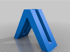 angular macbook estante soporte ordenador portátil vertical 3d print model - Mito3D