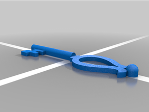 Tulpe Schlüssel 3d print model - Mito3D