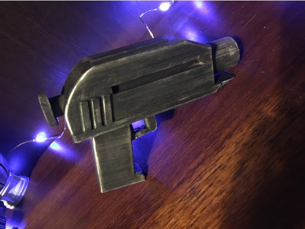 dc-17 blaster pistol star wars clone costume trooper cosplay prop movie starwars 3D print model - Mito3D