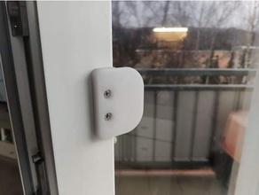 balcony door handle - pitch 2cm 3d printing 3d print model - Mito3D