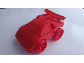 lamborghini countach duplo toys & games compatible 3d print model - Mito3D
