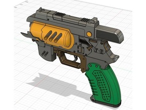 light pistol outer worlds props 3d print model - Mito3D