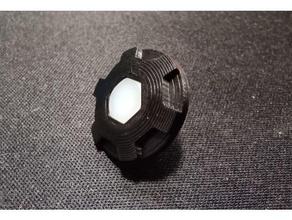 campana súper casco visera tornillo gorra 3d print model - Mito3D