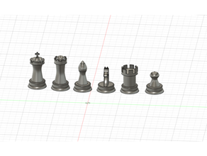 scacchi 3d stampa 3d print model - Mito3D