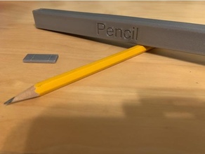 pencil case trick gadgets magic holder 3d print model - Mito3D