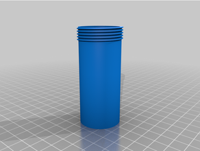 2 madeni para Kulp destek konteynerler 3d print model - Mito3D