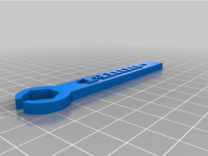 ferramenta freio tubo chave inglesa 14mm faça 3d print model - Mito3D