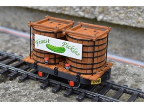 limitar calibre salmoura vagão mecânico brinquedos 32mm jardim estrada ferro modelo trens sm32 trem 3d print model - Mito3D