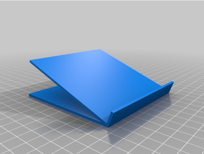 customizable angled stand diy angle 3d print model - Mito3D