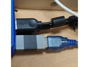 USB adaptador plugue 5v isolamento eletrônicos cabo 3d print model - Mito3D
