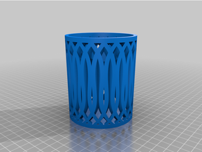 pen holder household pencil cup 3d print model - Mito3D