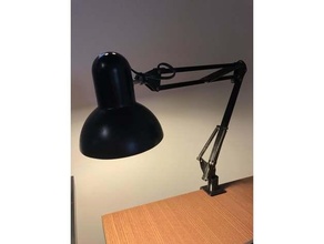 desk lamp base office lampstand 3d print model - Mito3D