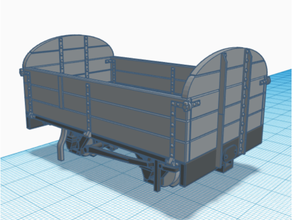 Southwold demiryolu vagonlar o165 modeller 3d print model - Mito3D