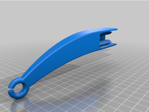 ender 3 3pro filamento guía rail 3d impresora partes Pro 3d print model - Mito3D