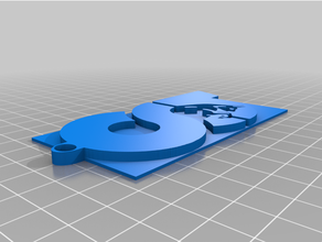 alpha tauri keychain 3d printing keychains formula formula1 1 3d print model - Mito3D