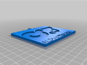 alpha tauri keychain 3d printing keychains formula formula1 1 3d print model - Mito3D