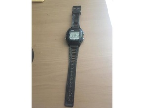 casio strap diy watch 3d print model - Mito3D