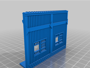 ölçek duvarlar cezaevi modeller 3d print model - Mito3D